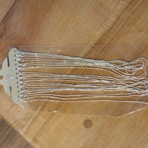 18" sterling silver chains